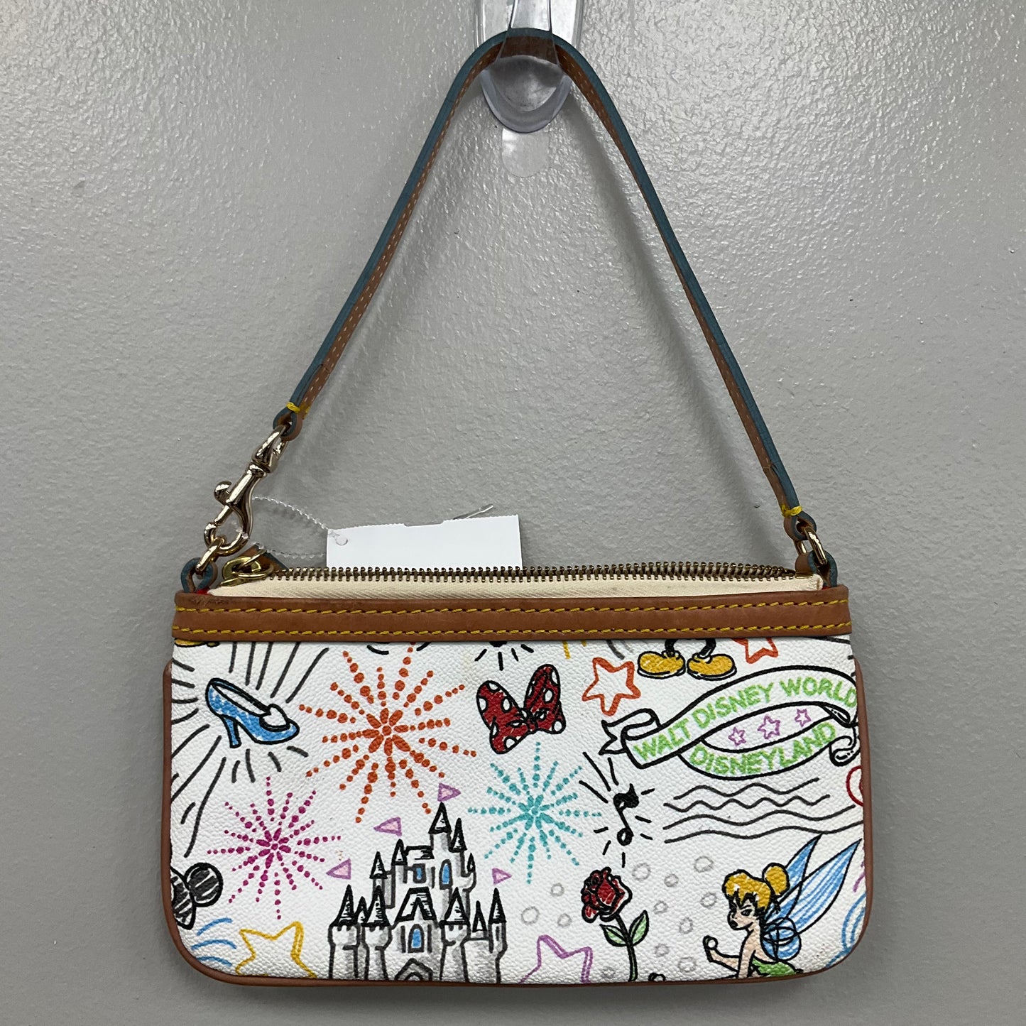 Clutch Designer By Disney x Dooney And Bourke In White, Size:Small
