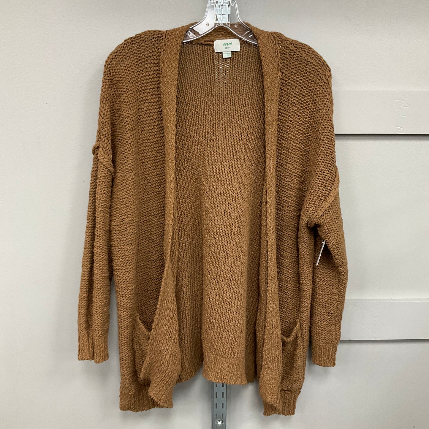 CARDIGAN by AERIE In BROWN, Size: XS