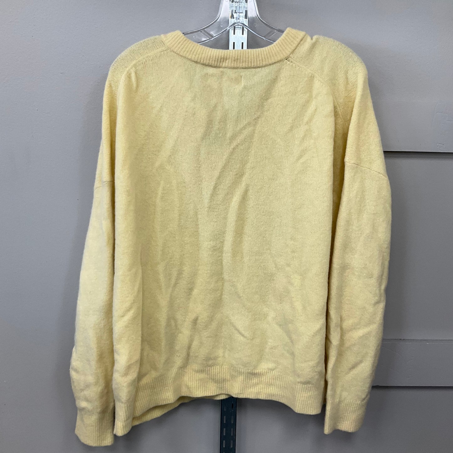 Sweater By Abercrombie And Fitch In Yellow, Size:Xl