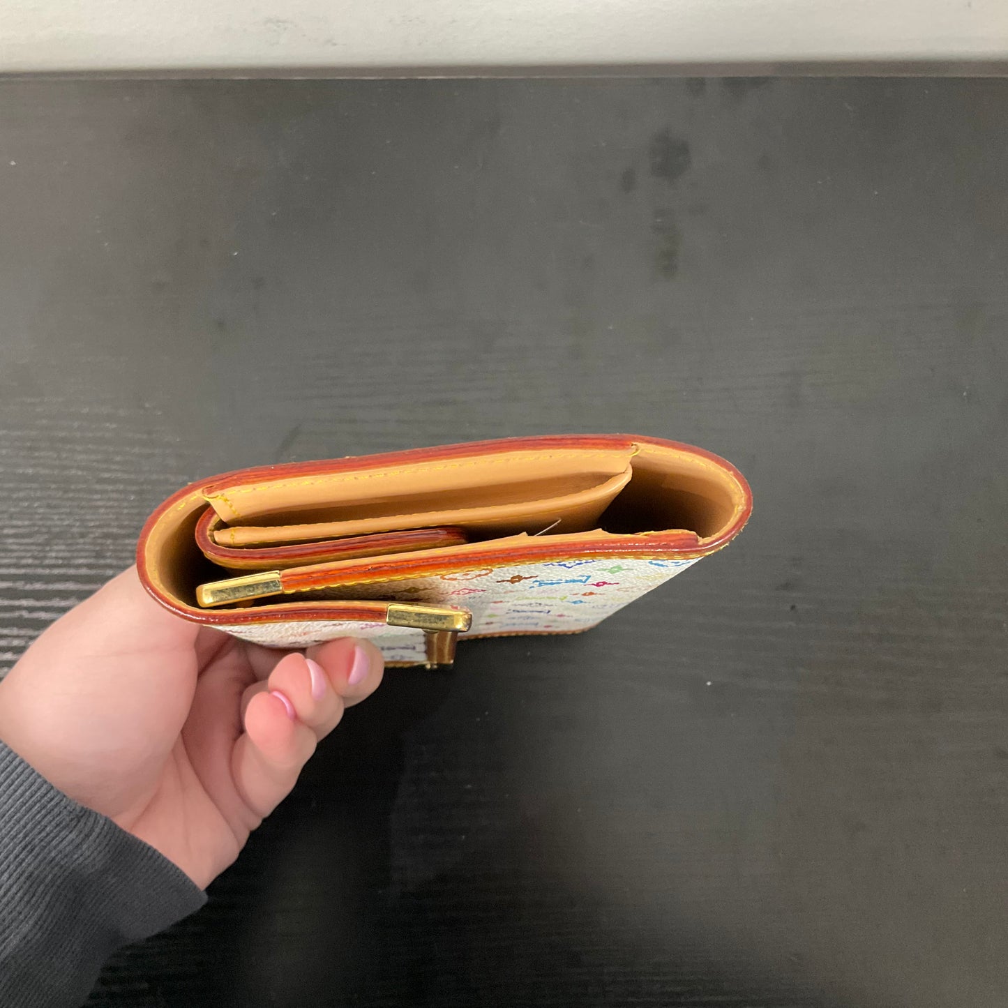 Wallet Luxury Designer By Louis Vuitton, Size: Large