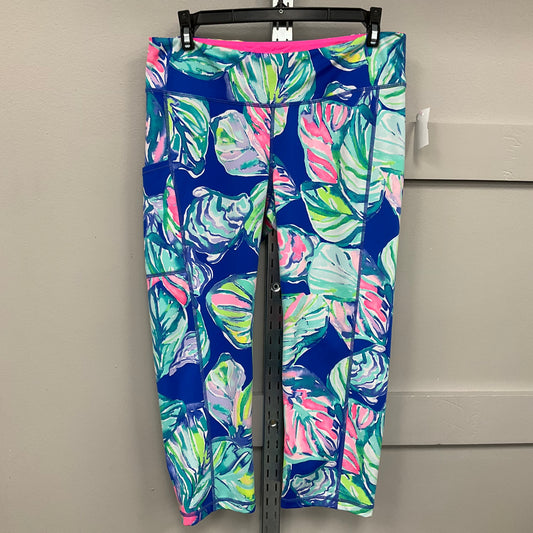 Athletic Leggings Designer By Lilly Pulitzer In Multi, Size:L