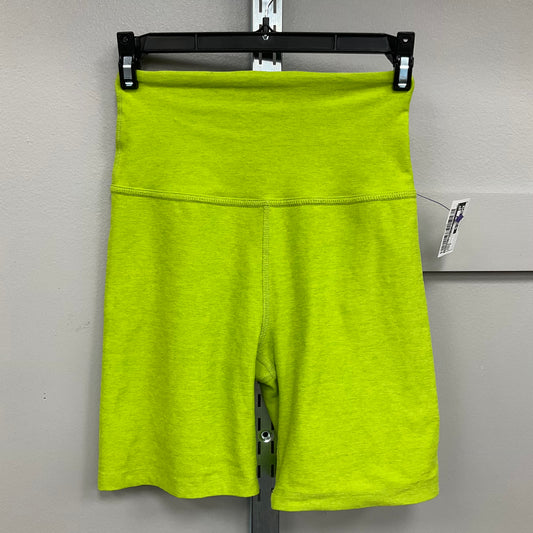 Athletic Shorts By Beyond Yoga In Green, Size:S
