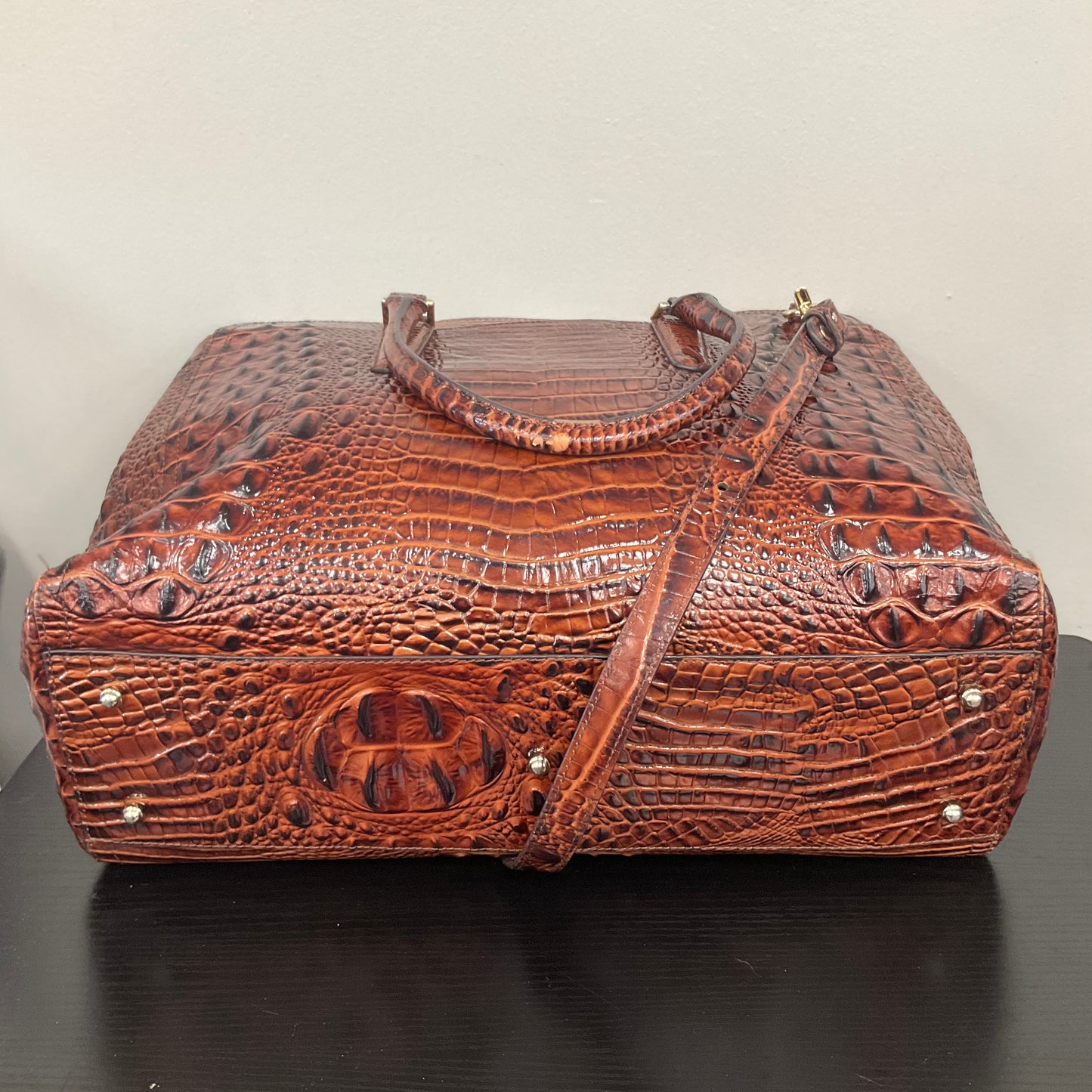 HANDBAG DESIGNER by BRAHMIN In BROWN, Size: LARGE