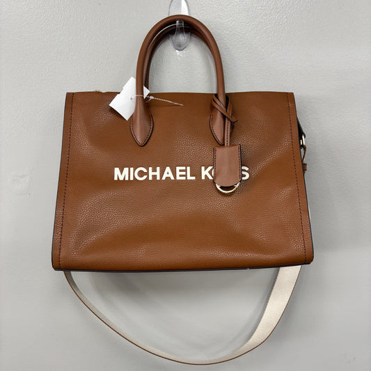 Handbag Designer By Michael Kors In Brown, Size:Medium