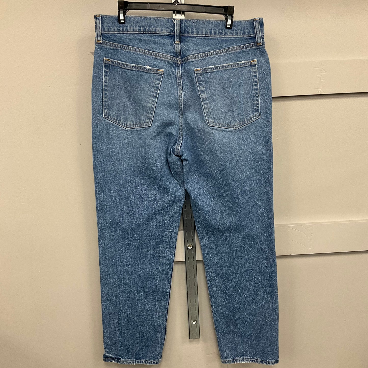 JEANS STRAIGHT by GAP In BLUE DENIM, Size: 12