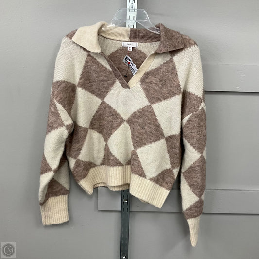 Sweater By Mine In Tan, Size: M