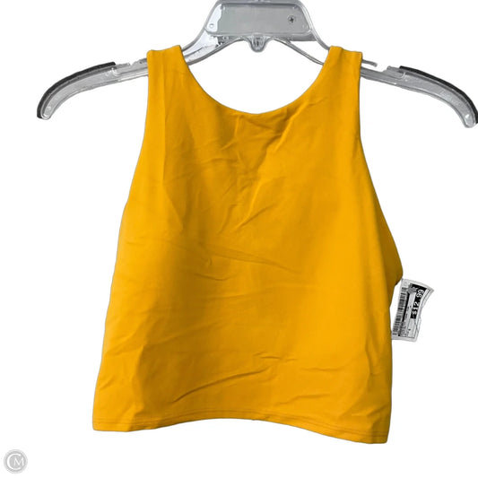 Athletic Tank Top By Athleta In Yellow, Size: S