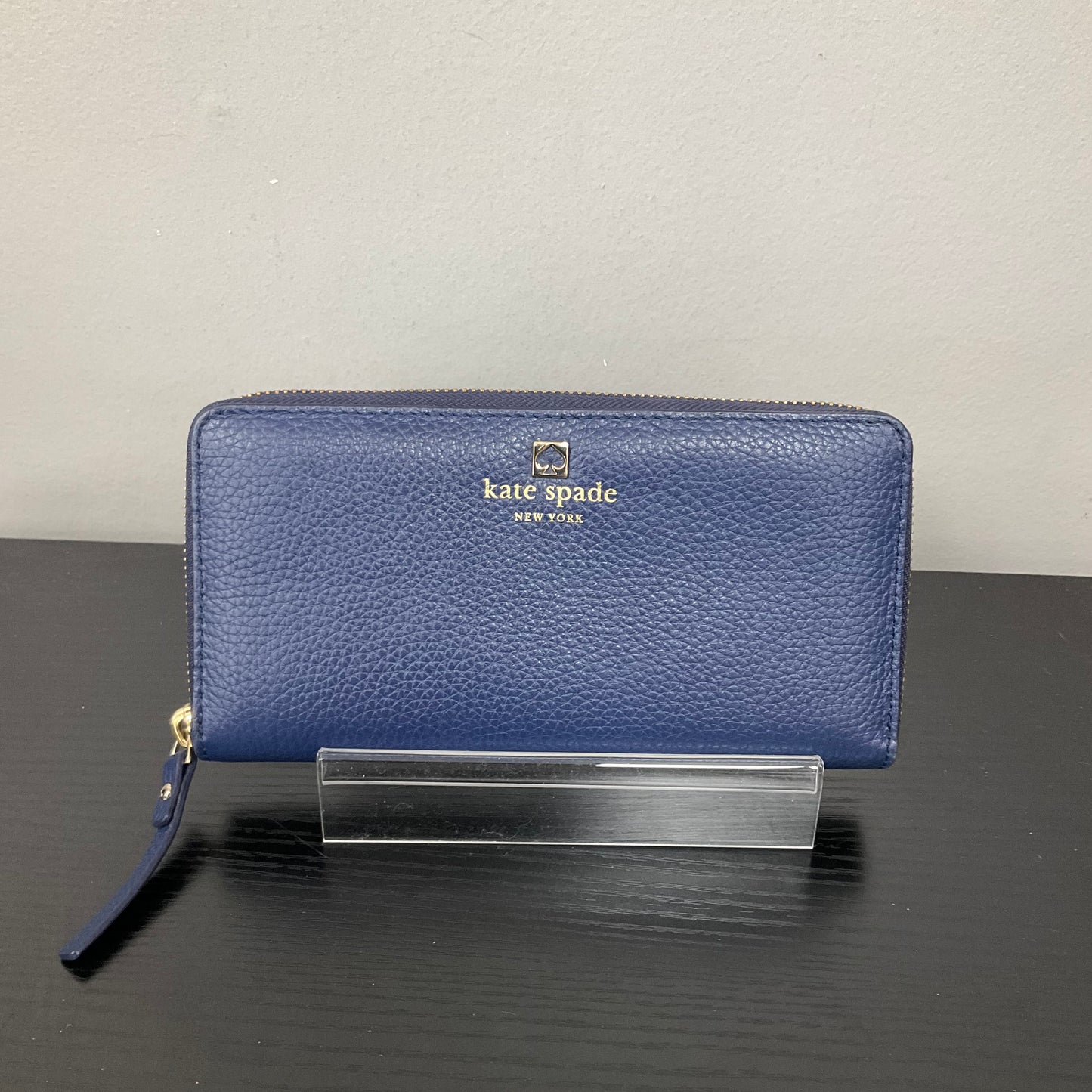 Wallet Designer By Kate Spade In Navy, Size:Medium