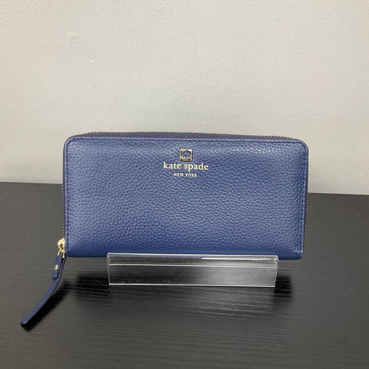 Wallet Designer By Kate Spade In Navy, Size:Medium