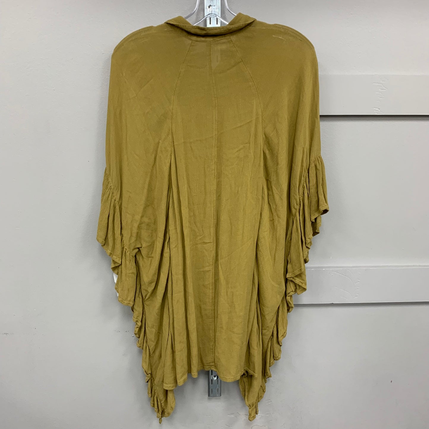 Tunic 3/4 Sleeve By Free People In Green, Size:Xs