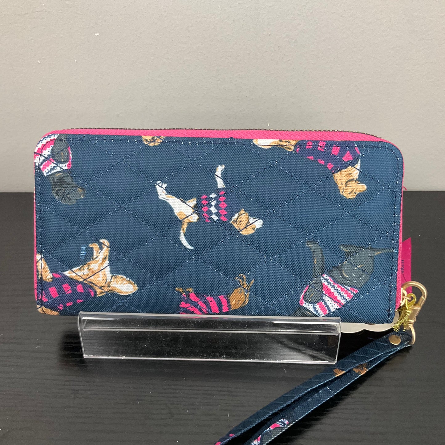 WALLET by SIMPLY SOUTHERN In BLUE & PINK, Size: MEDIUM