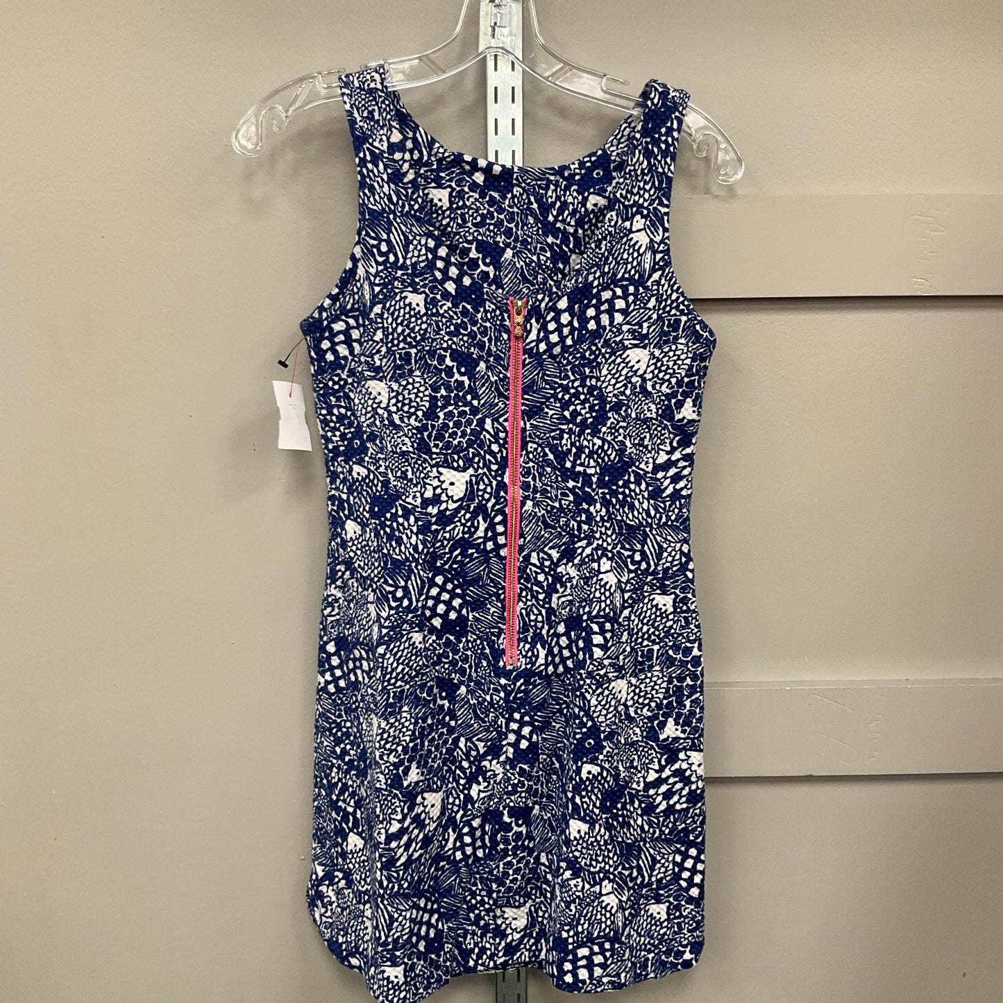 DRESS CASUAL SHORT by LILLY PULITZER In BLUE & WHITE, Size: 2