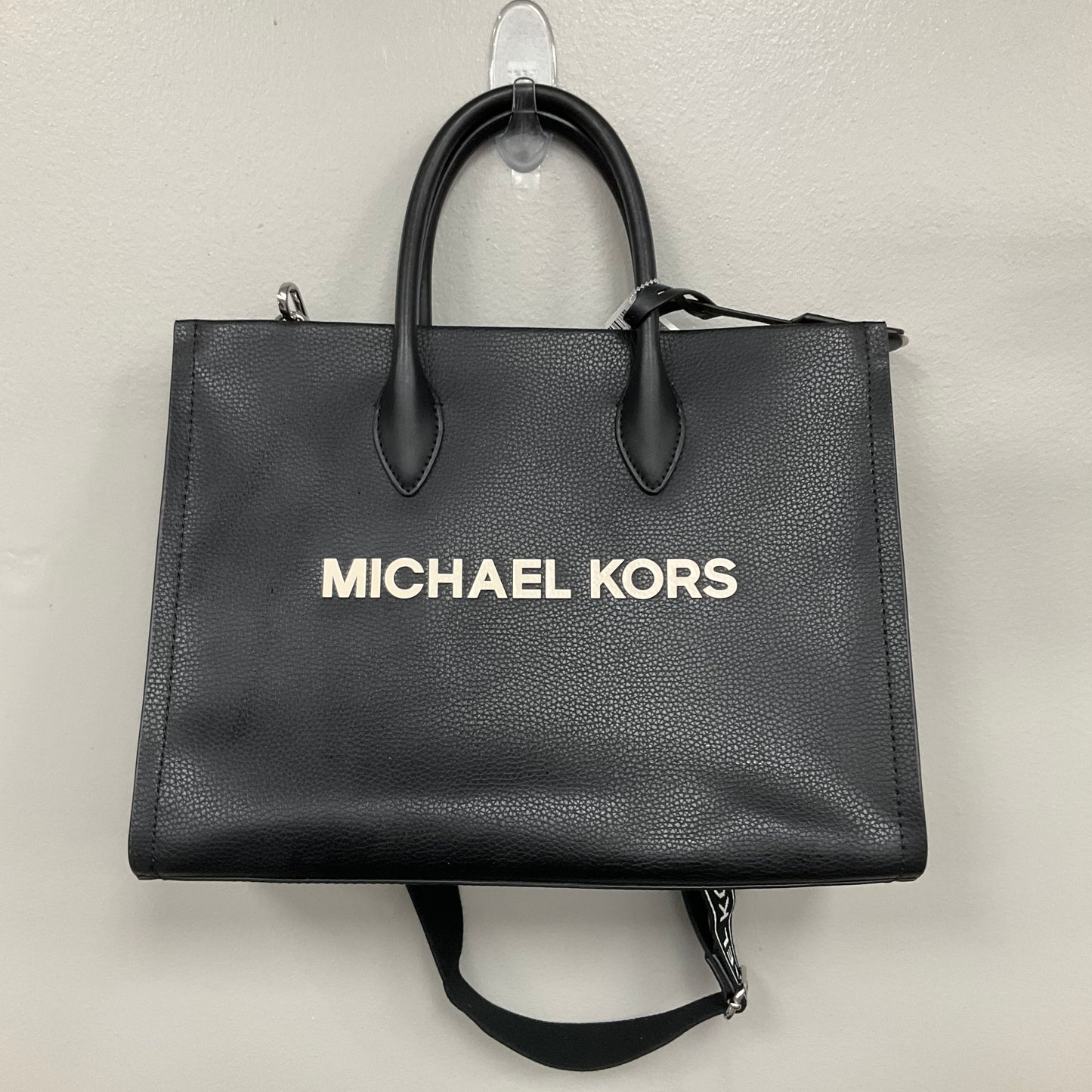 Tote Designer By Michael Kors In Black, Size:Medium
