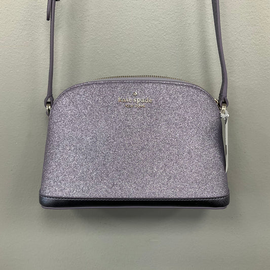 Crossbody Designer By Kate Spade In Purple, Size:Small