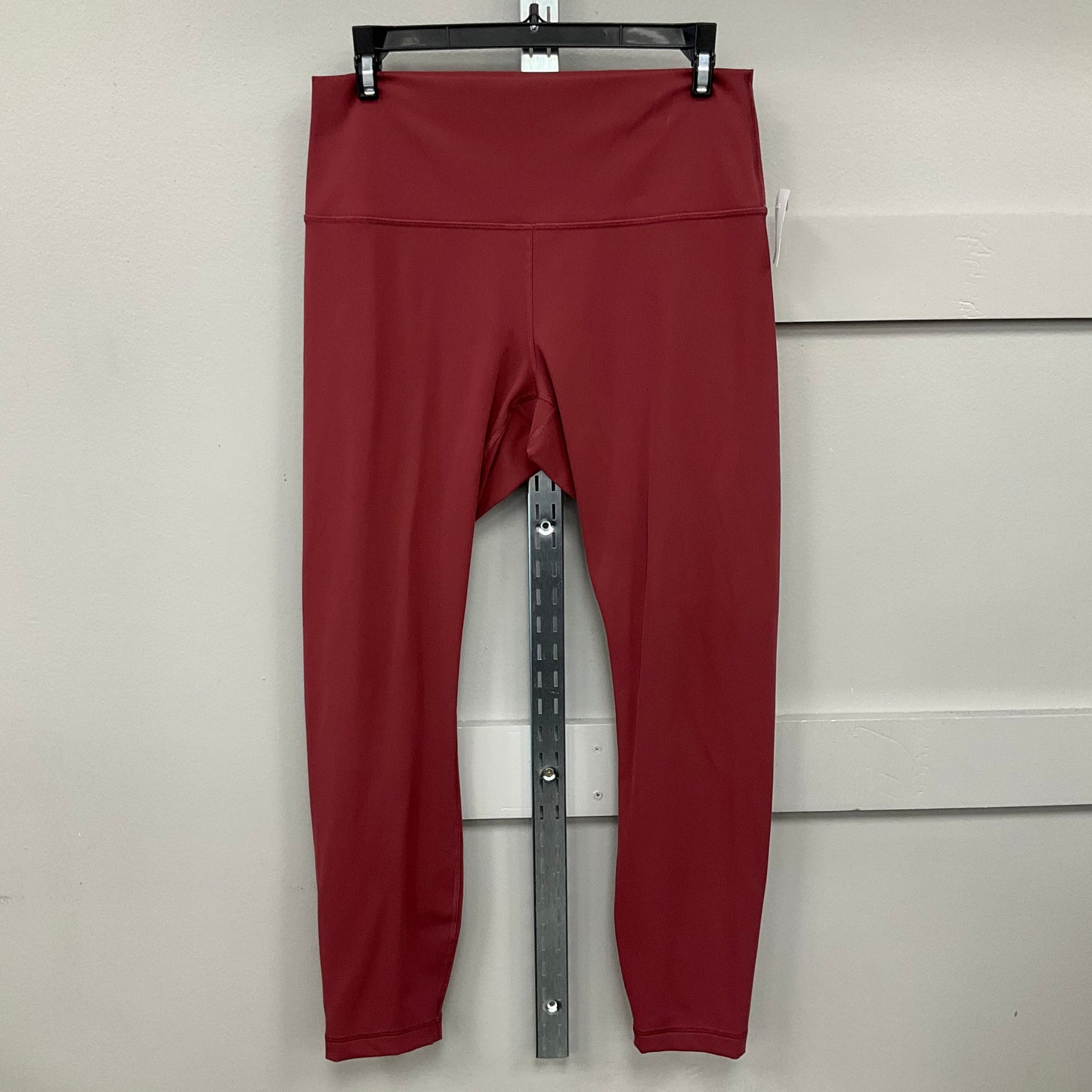 Athletic Leggings By Lululemon In Maroon, Size:10