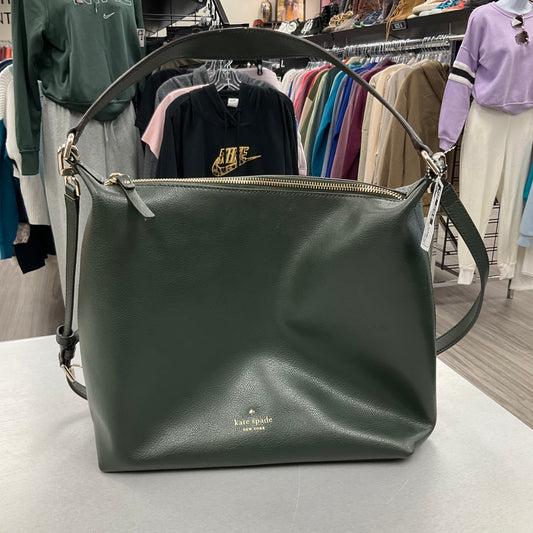 Handbag Designer By Kate Spade In Green, Size:Medium