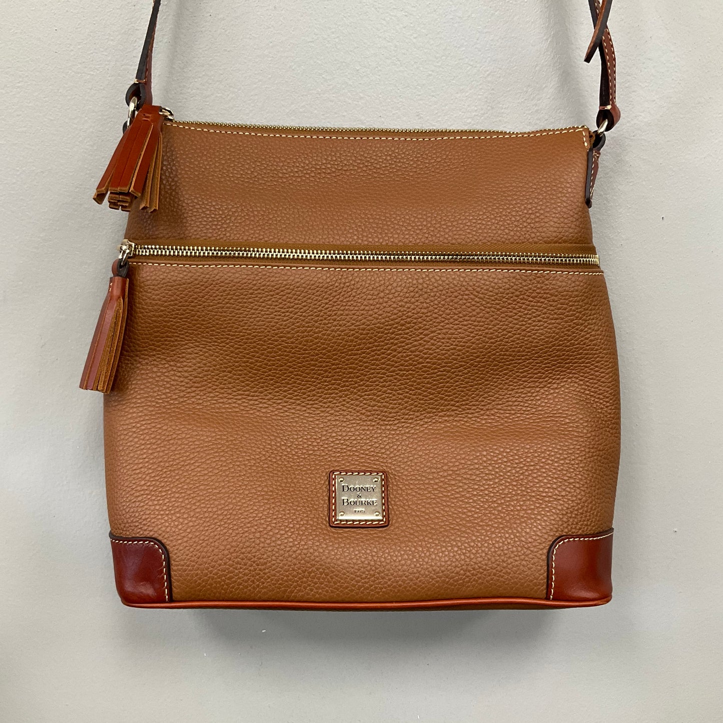 Crossbody Designer By Dooney And Bourke In Brown, Size:Large
