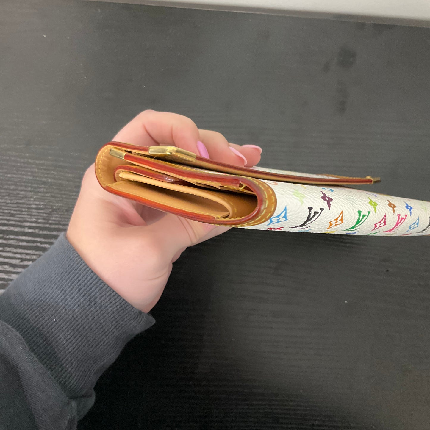 Wallet Luxury Designer By Louis Vuitton, Size: Large