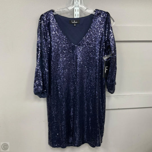 Dress Party Short By Lulus In Blue, Size: S