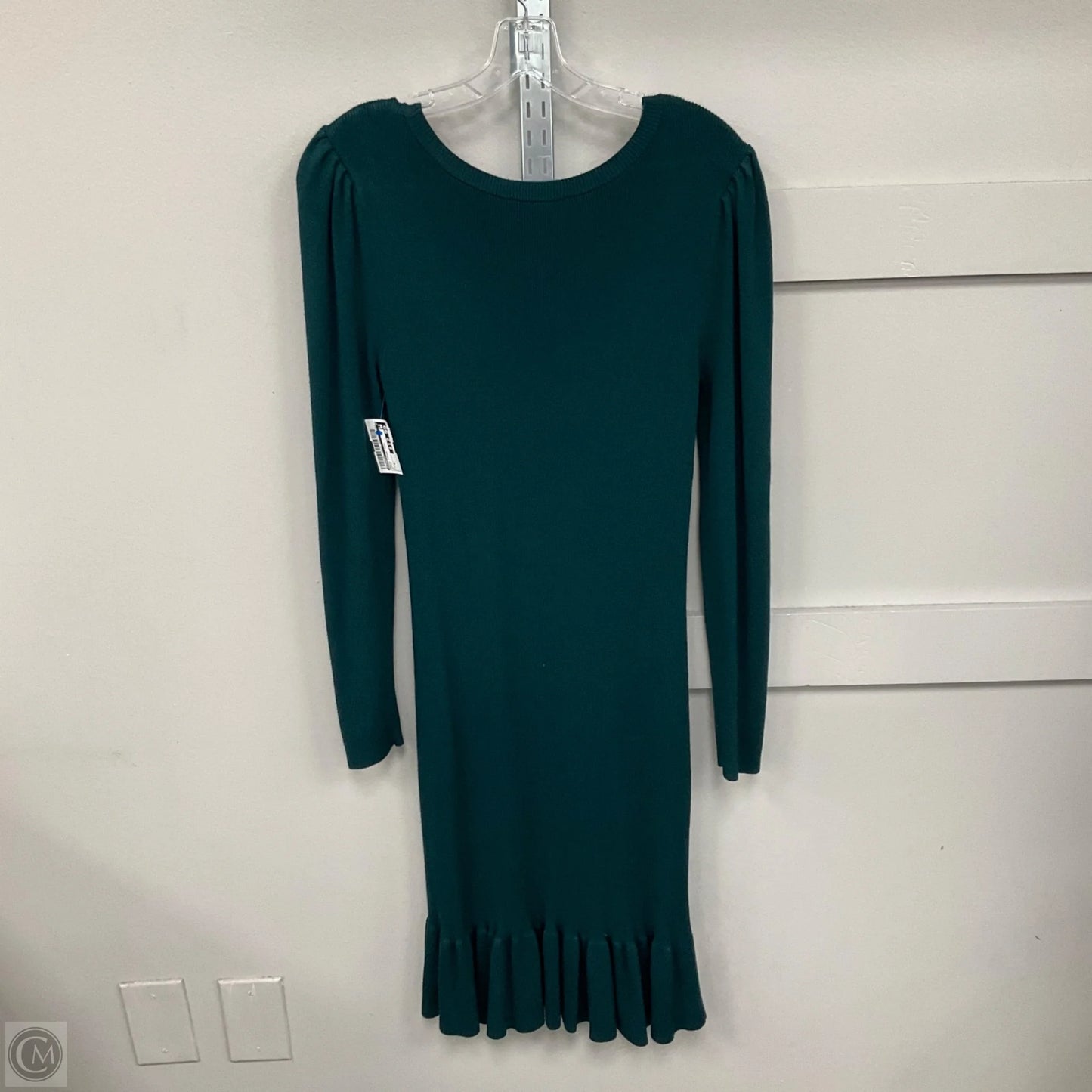Dress Casual Midi By Express In Green, Size: M