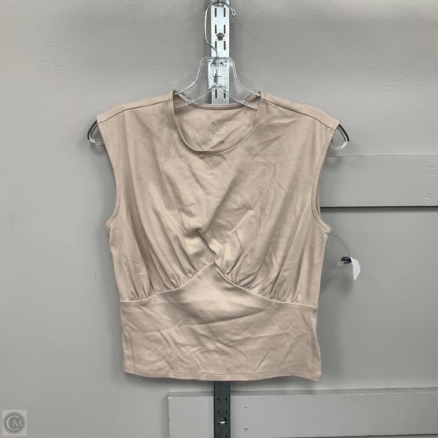 Top Sleeveless By A New Day In Tan, Size: S