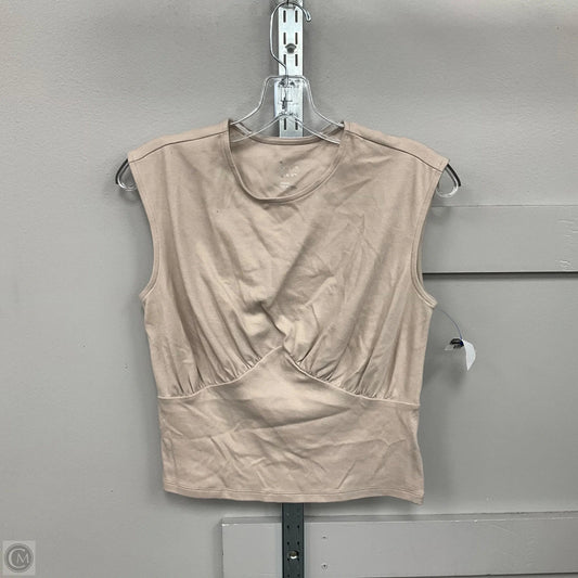 Top Sleeveless By A New Day In Tan, Size: S