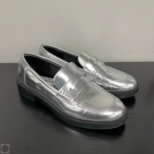 Shoes Flats By A New Day In Silver, Size: 8