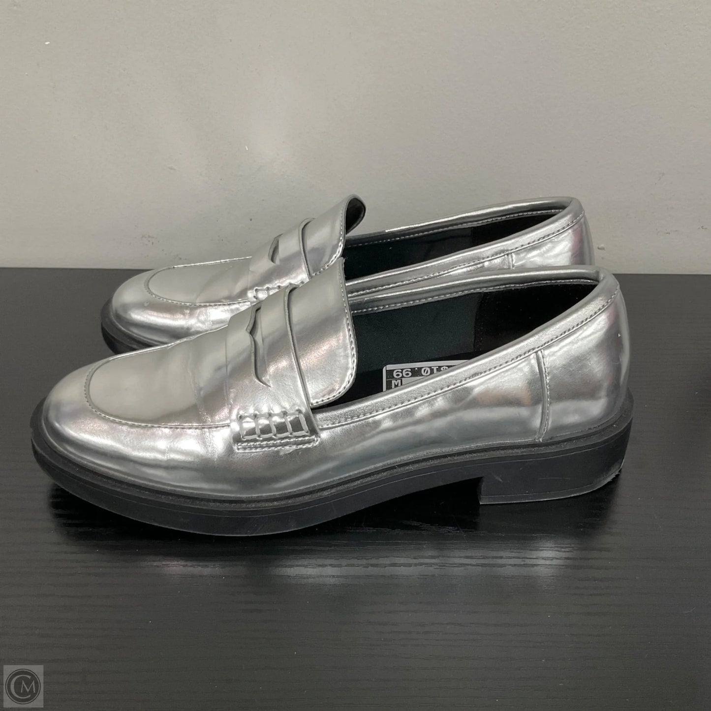 Shoes Flats By A New Day In Silver, Size: 8