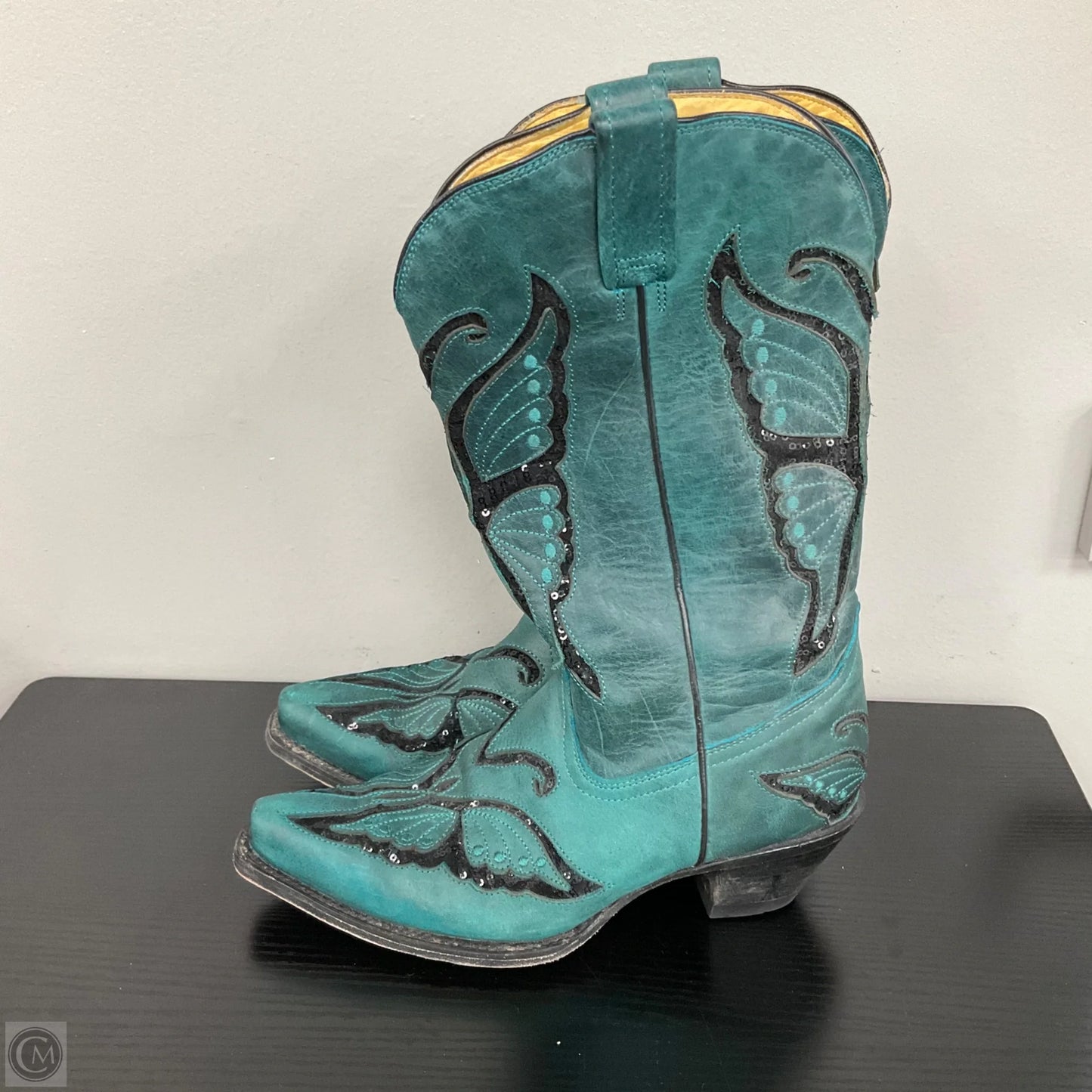 Boots Western By Corral In Teal, Size: 9