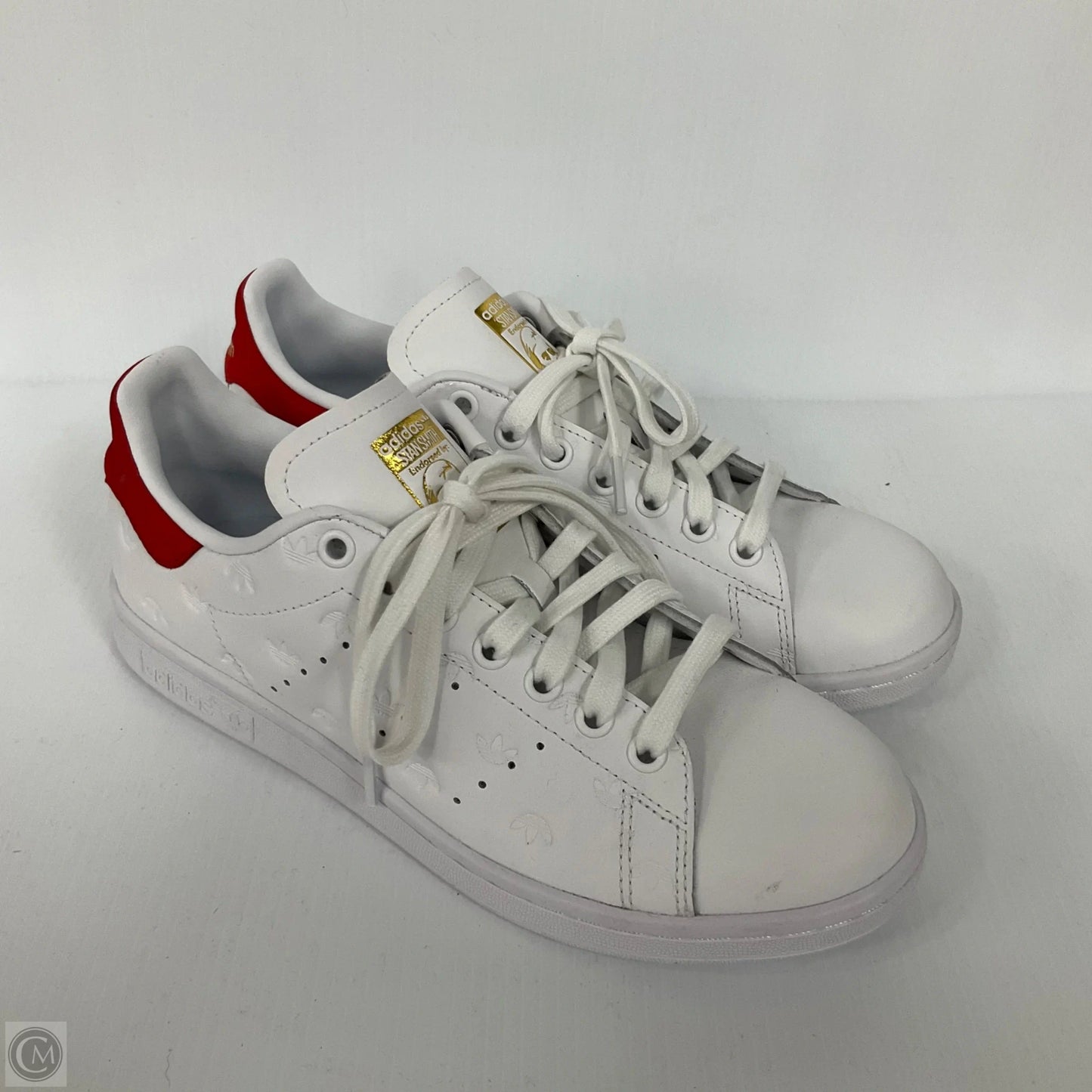 Shoes Sneakers By Adidas In Red & White, Size: 7.5