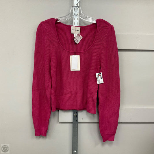 Sweater By Industry In Pink, Size: L