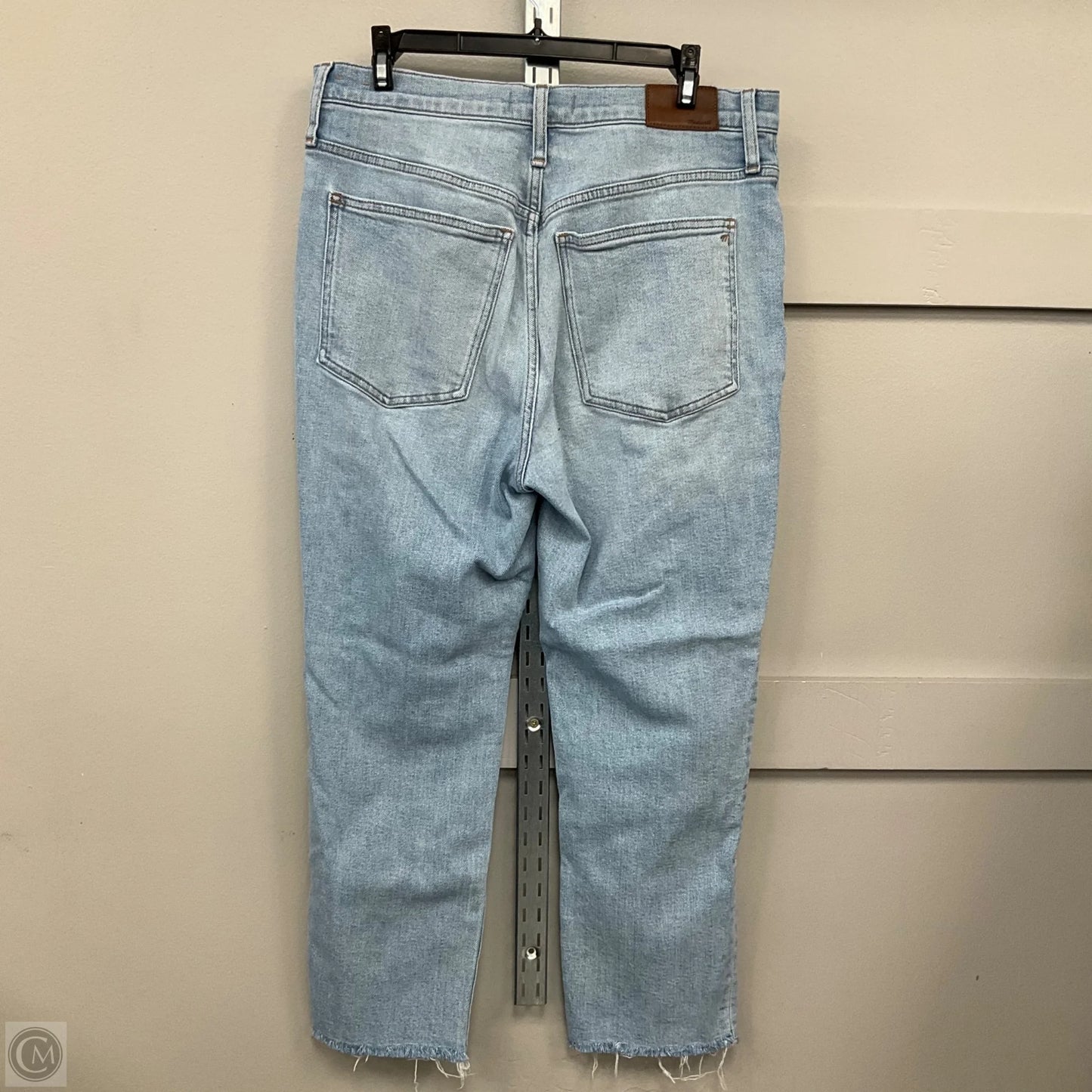 Jeans Straight By Madewell In Blue, Size: 8