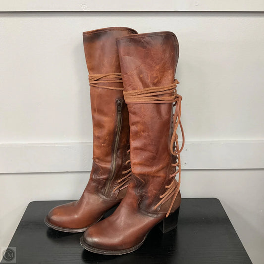 Boots Western By Freebird In Brown, Size: 10