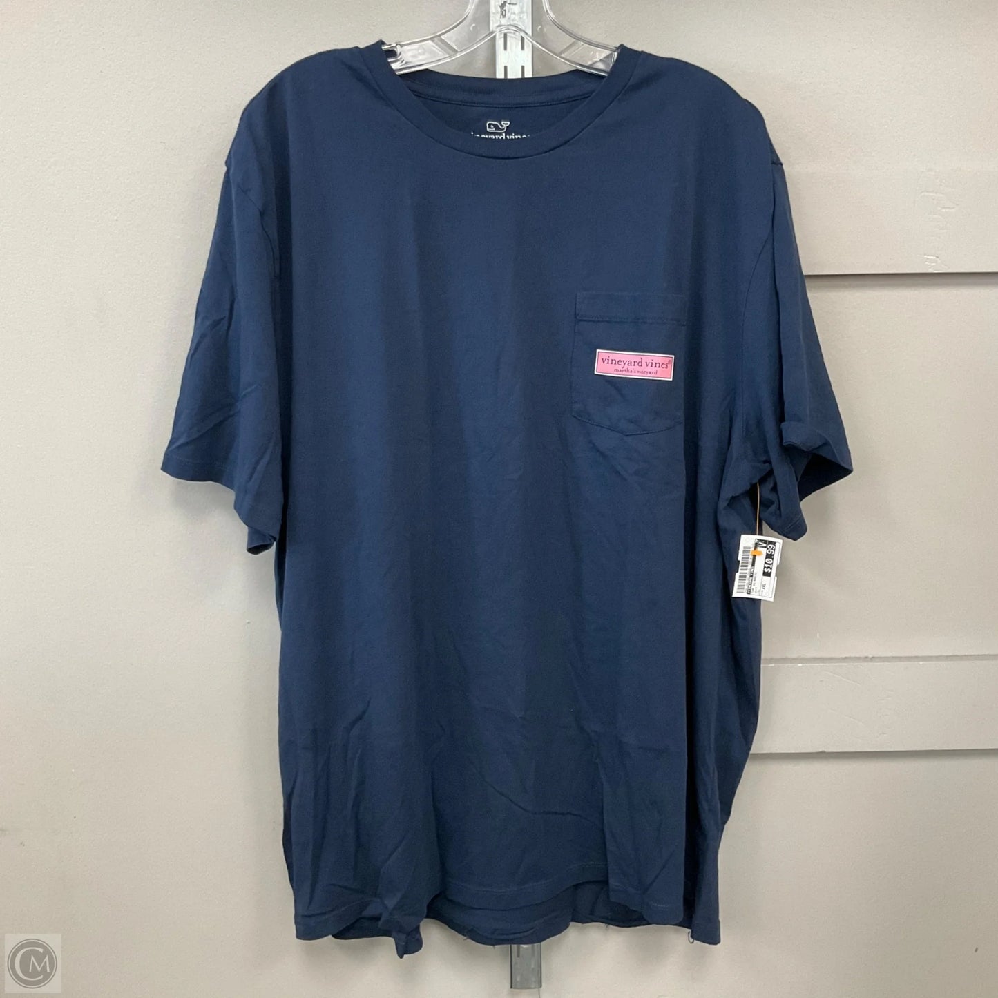 Top Short Sleeve Basic By Vineyard Vines In Navy, Size: Xxl