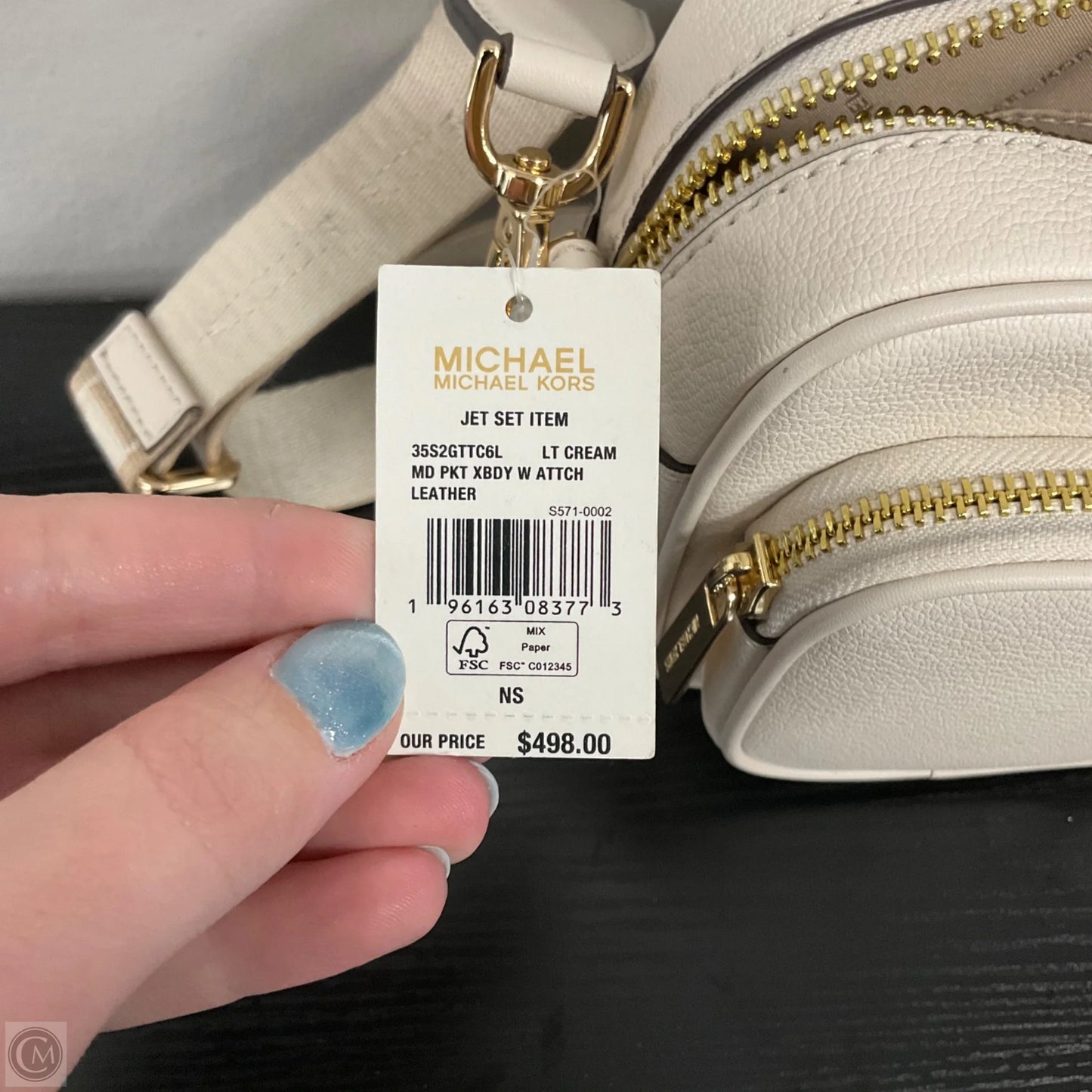 Crossbody Designer By Michael Kors, Size: Small