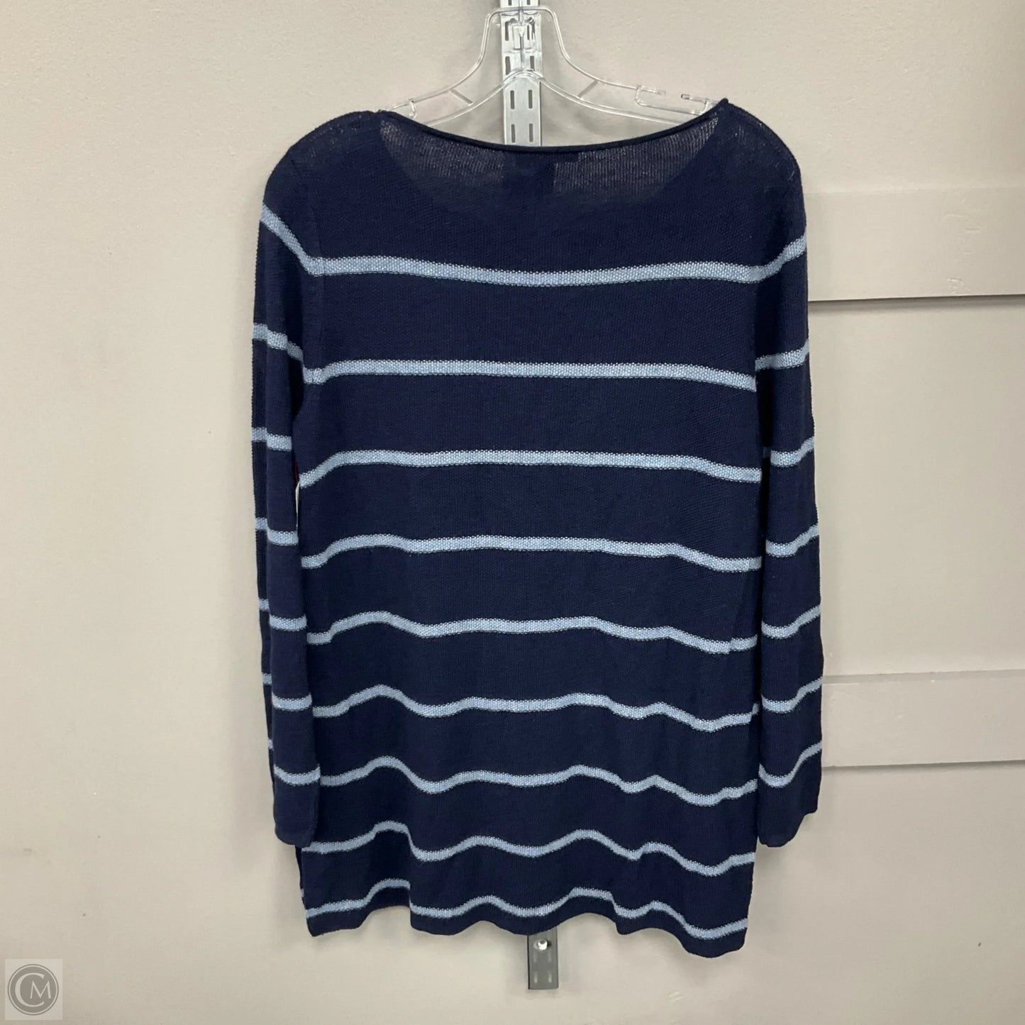 Top Long Sleeve By Eileen Fisher In Blue, Size: S