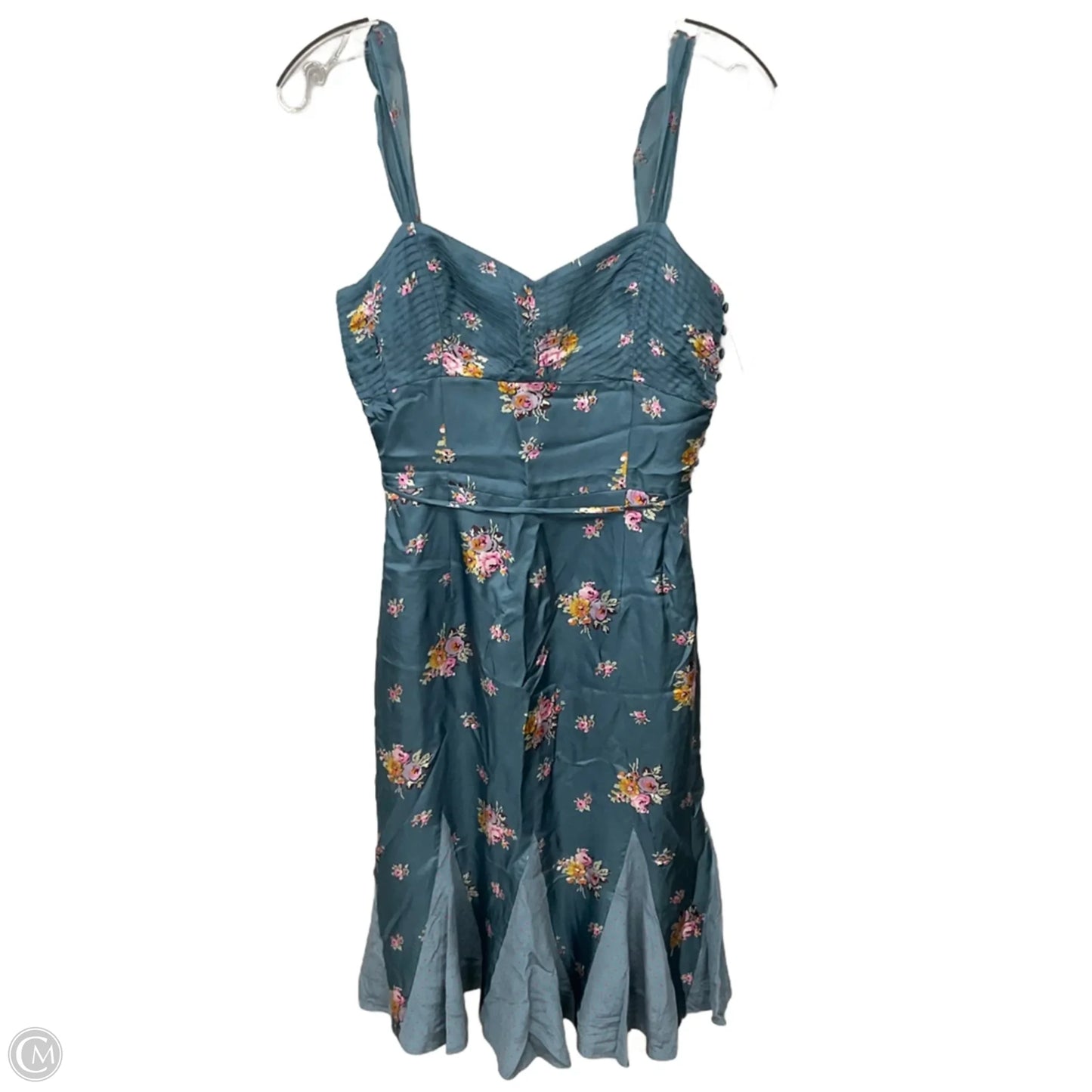 Dress Casual Midi By Tibi In Floral Print, Size: 2