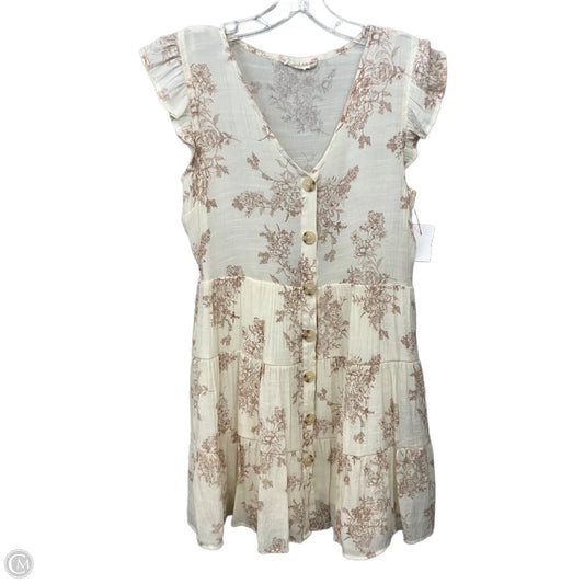 Dress Casual Short By Altard State In Cream, Size: M