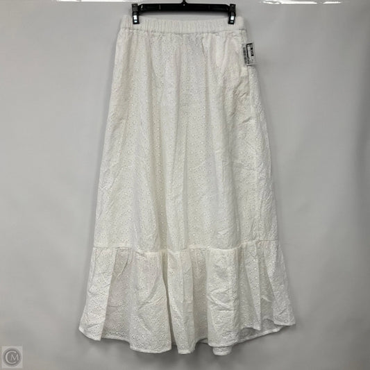 Skirt Maxi By The Drop In White, Size: Xs