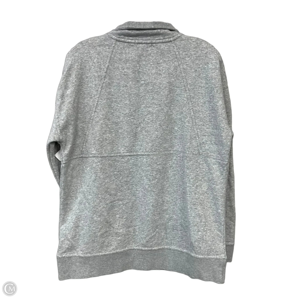Sweatshirt Collar By Evereve In Grey, Size: S