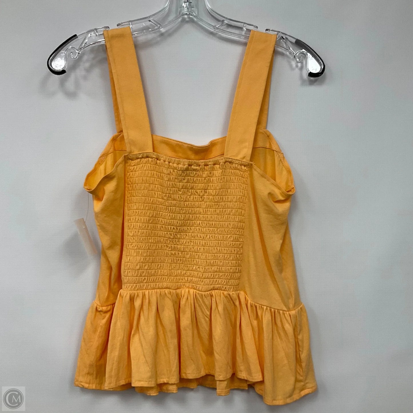 Top Sleeveless By Loft In Orange, Size: S