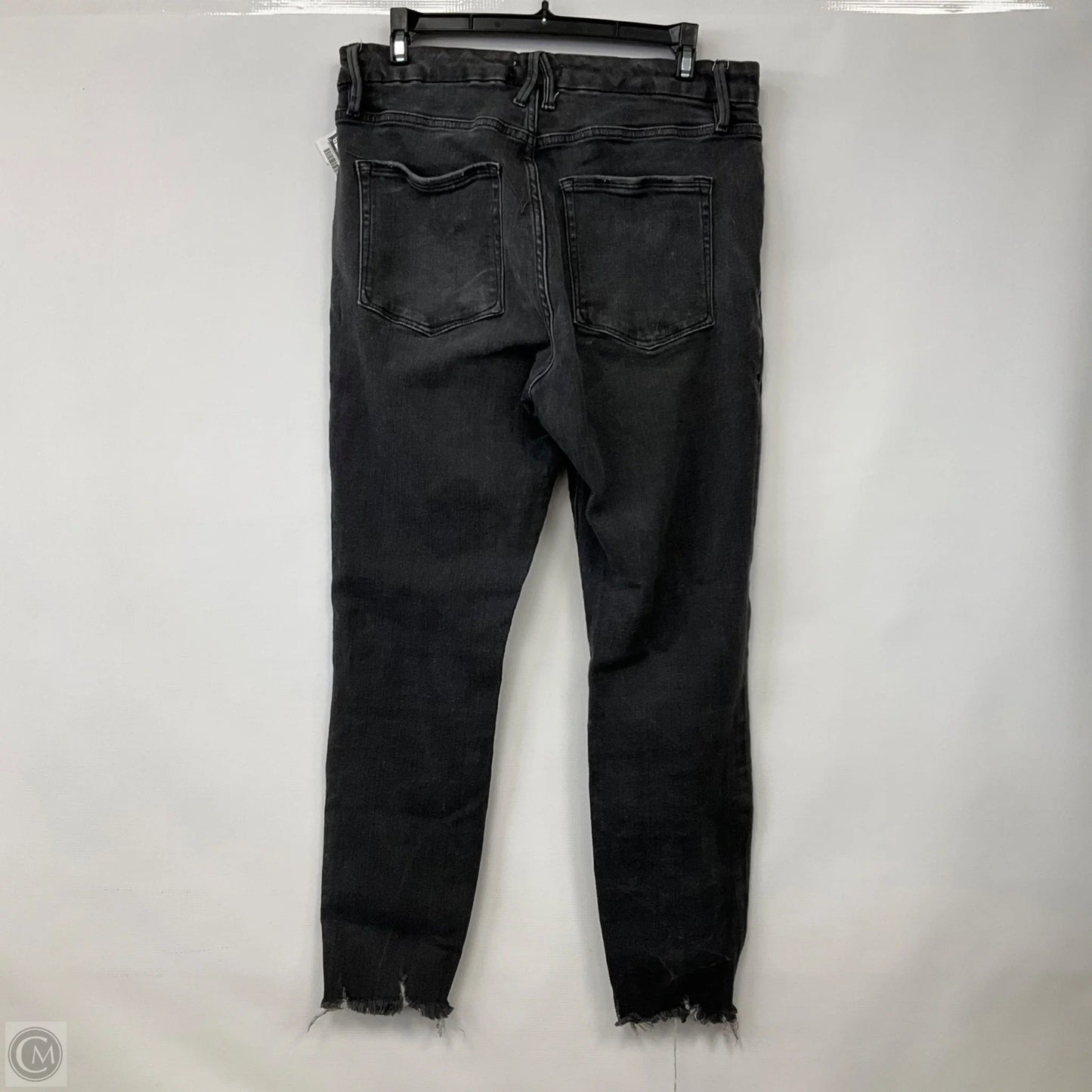 Jeans Cropped By Good American In Black, Size: 14