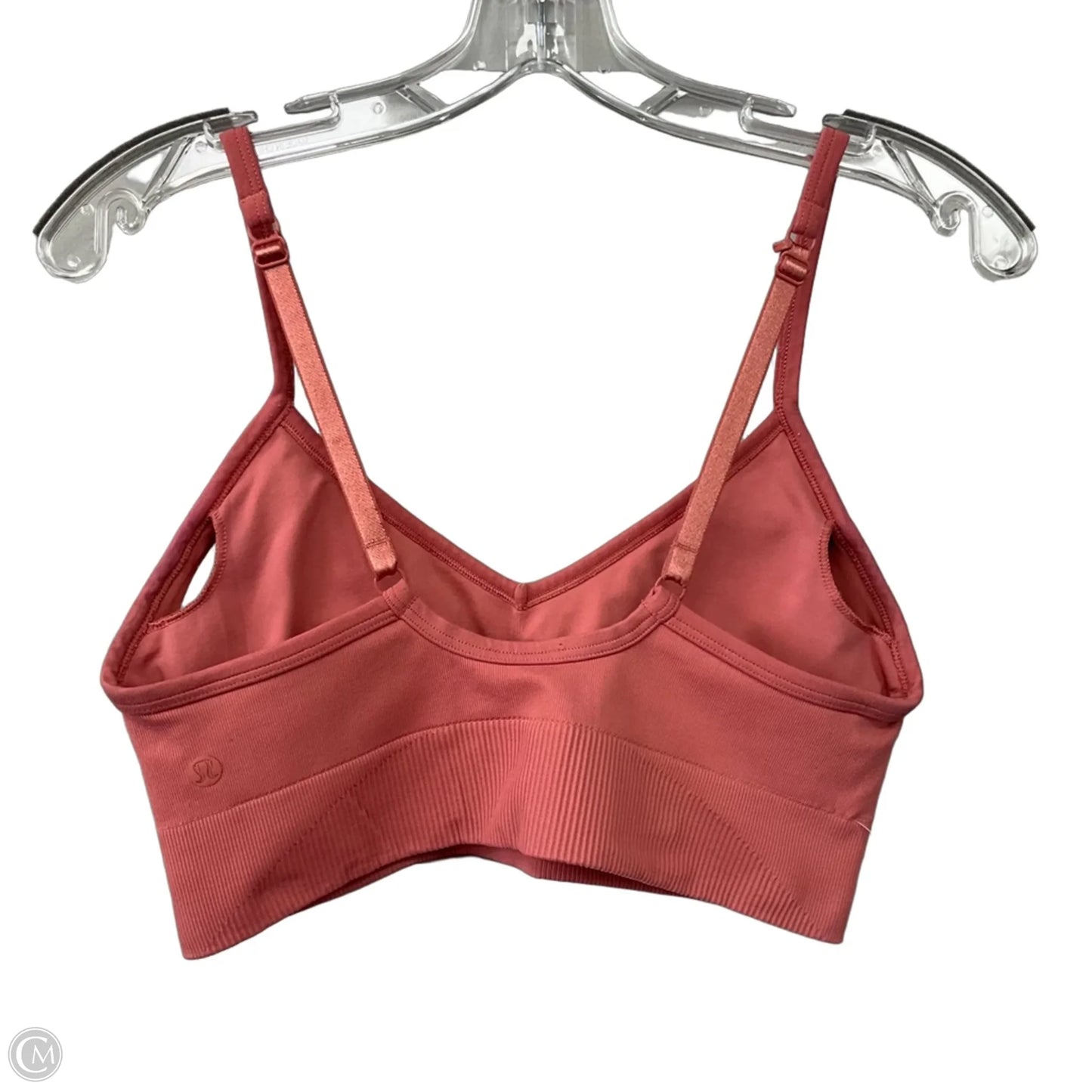 Athletic Bra By Lululemon In Coral, Size: 6