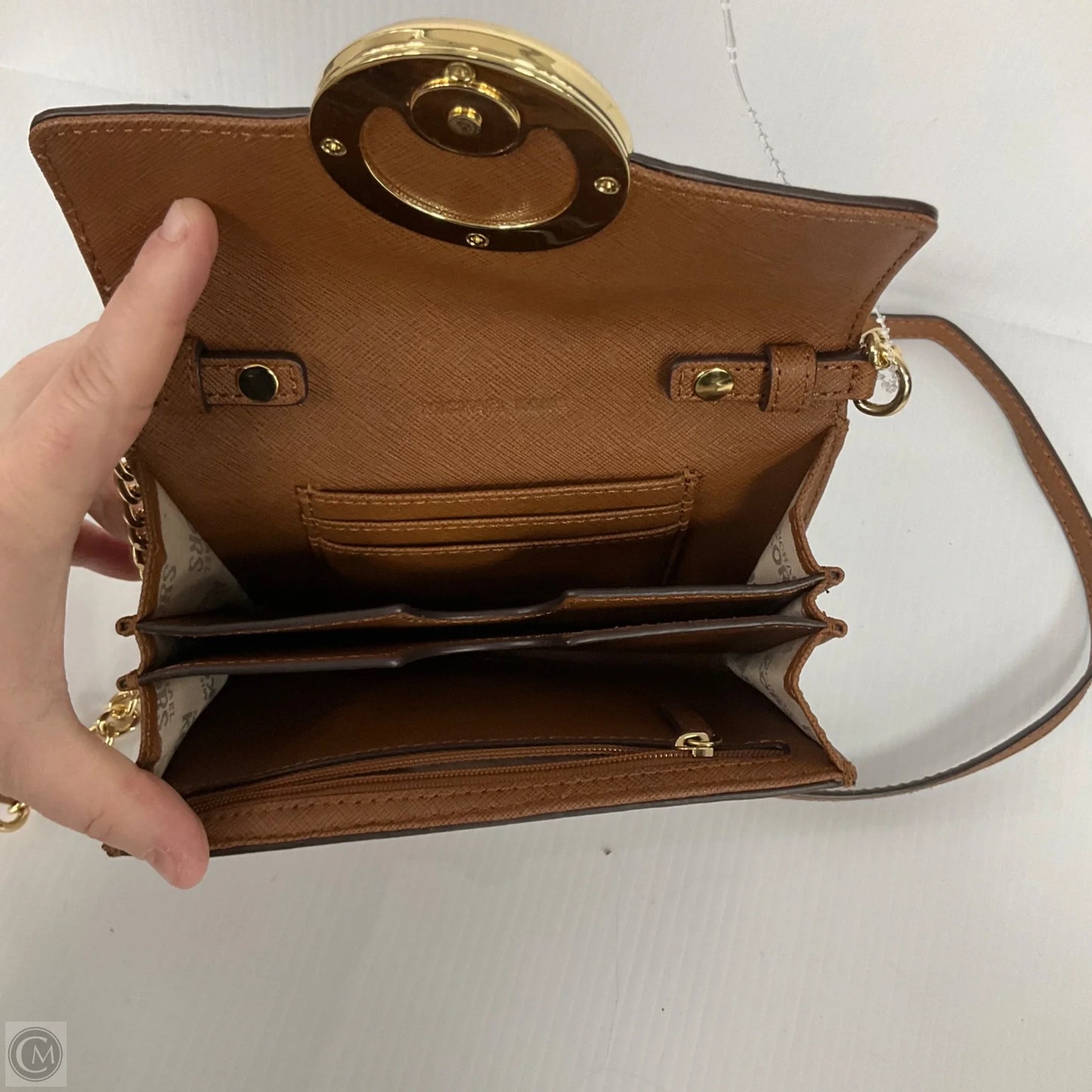 Crossbody Designer By Michael Kors, Size: Small