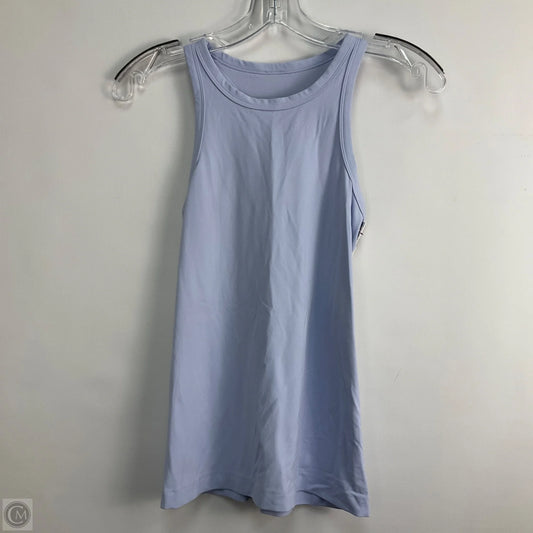 Athletic Tank Top By Lululemon In Blue, Size: 4