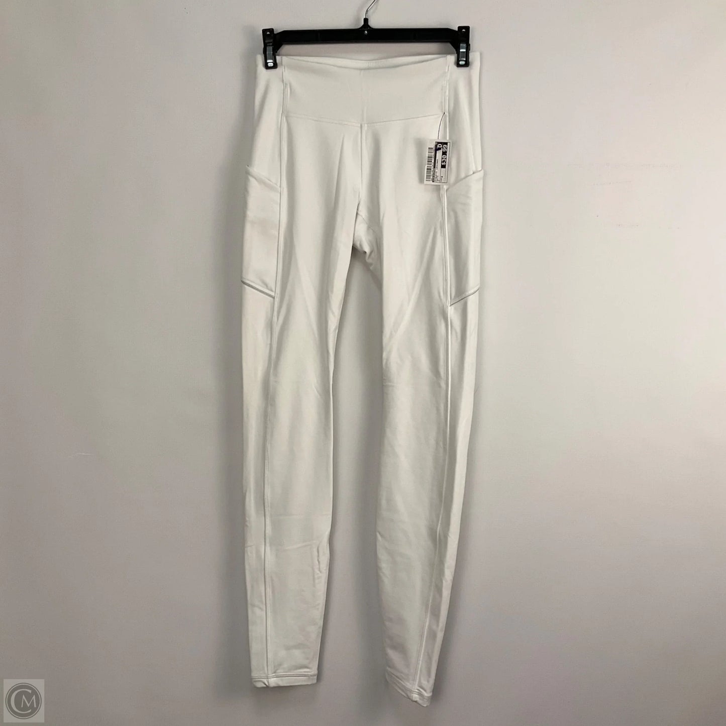 Athletic Leggings By Lululemon In White, Size: 4