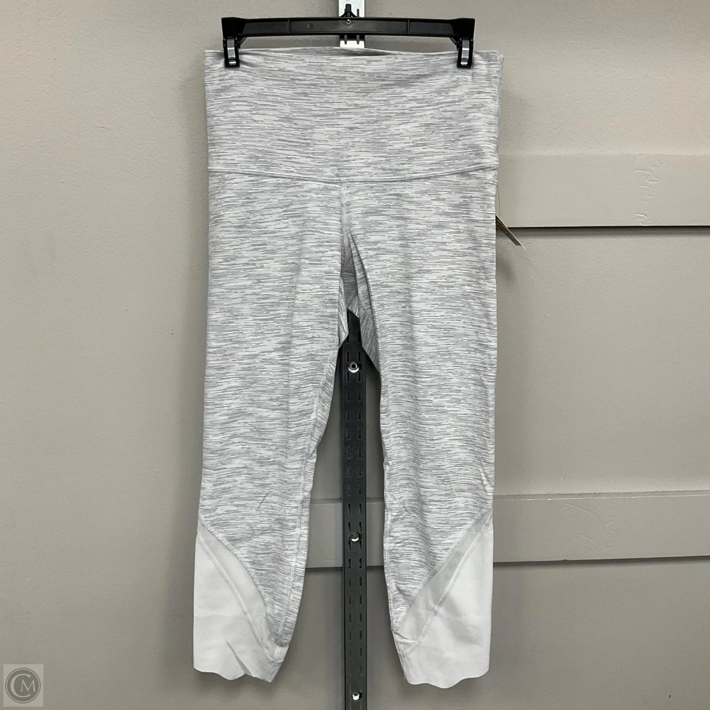 Athletic Leggings By Lululemon In Grey, Size: 8