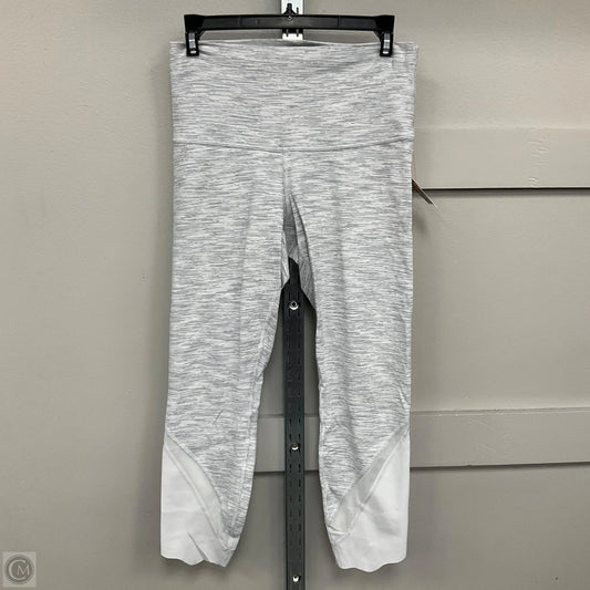 Athletic Leggings By Lululemon In Grey, Size: 8