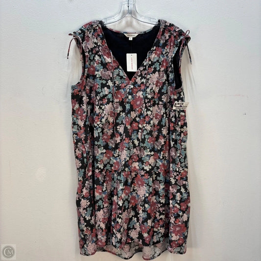 Dress Casual Short By Lucky Brand In Floral Print, Size: Xl