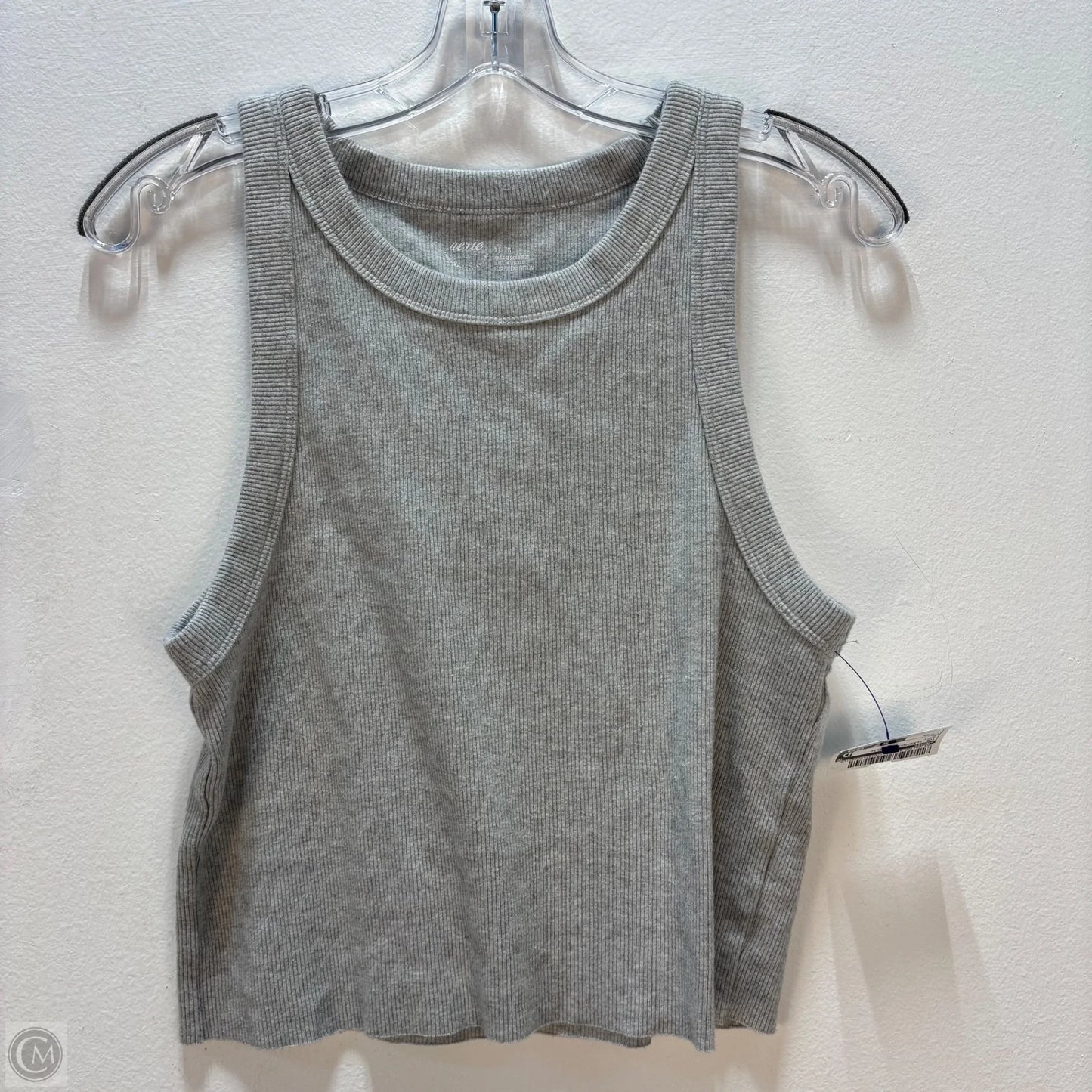 Top Sleeveless Basic By Aerie In Grey, Size: Xl
